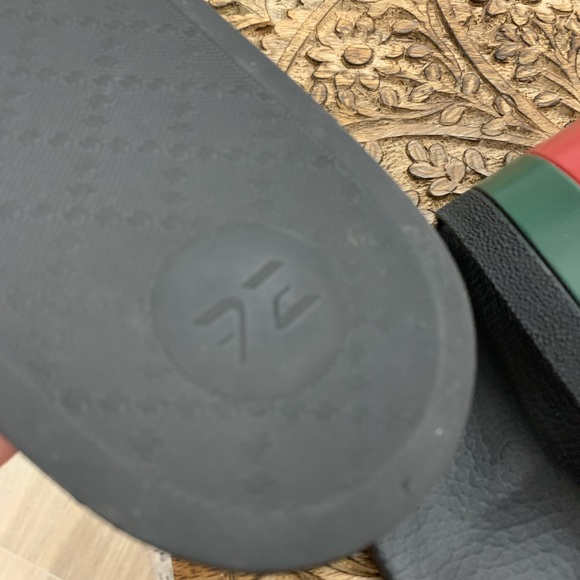 Gucci Web Slides Men’s Sandals Size 10 - Picture 13 of 15